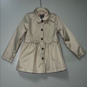 Tahari khaki Girls Pea Coat